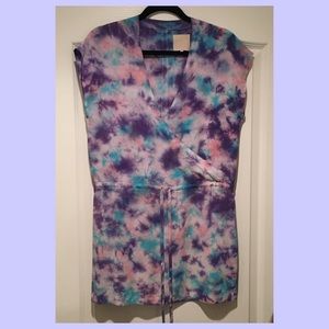 Chaser Tie Dye Silk Dress